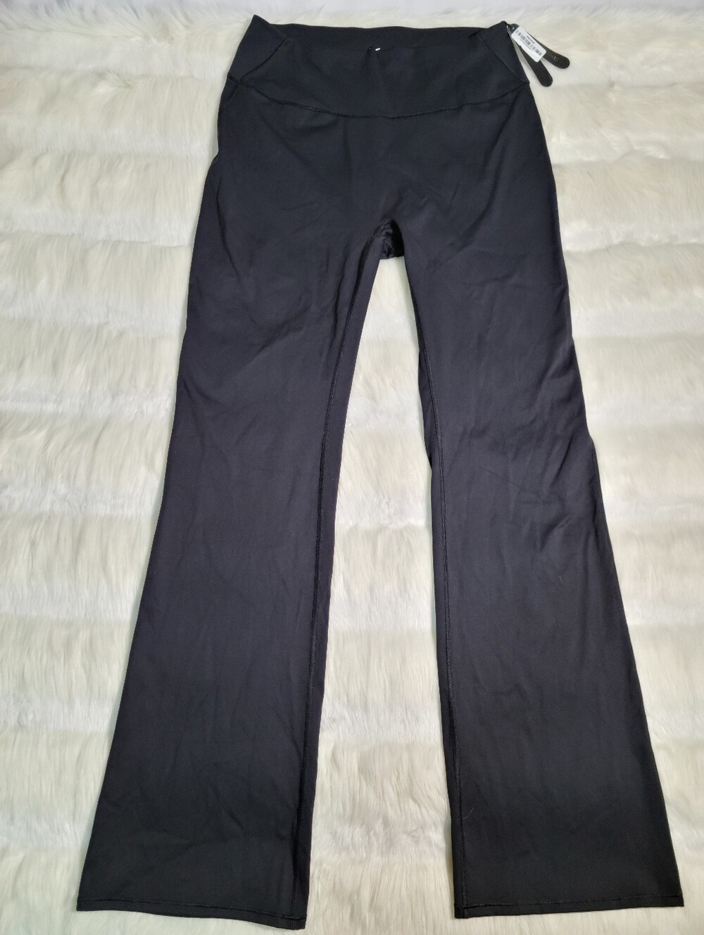Nike SKIMS Matte Slim Flare Legging Black Obsidian Women 2X NEW